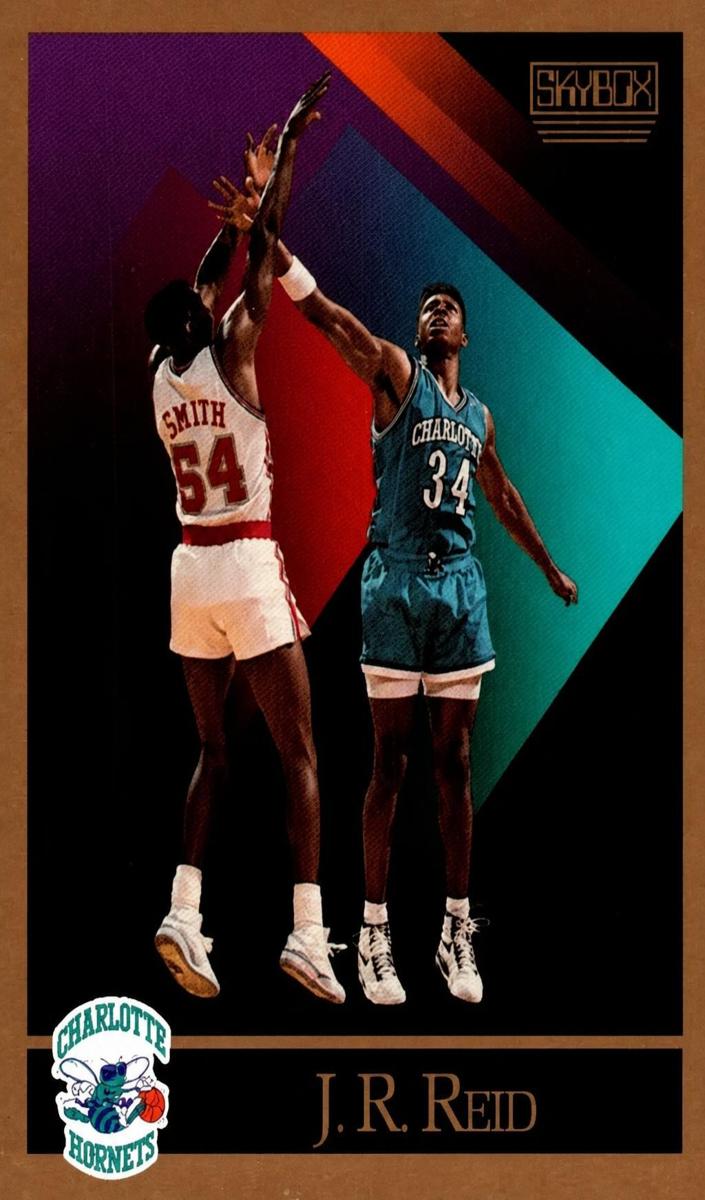 1990 Skybox J.R. Reid #32 card