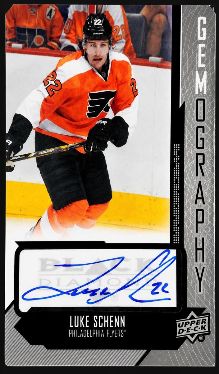 2014 Upper Deck Black Diamond Luke Schenn #GEM-LS card