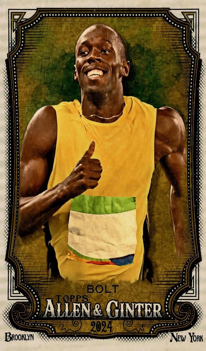 Usain Bolt - 2024 Topps Allen & Ginter Baseball