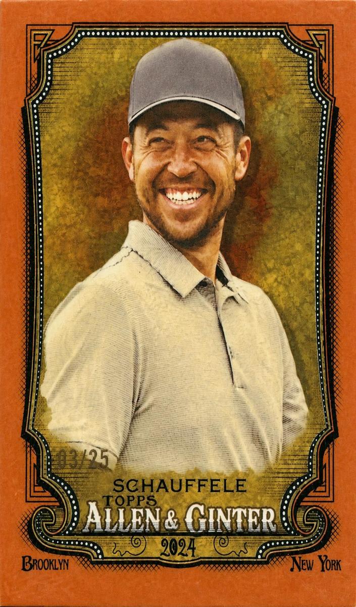 Xander Schauffele - 2024 Topps Allen & Ginter Baseball