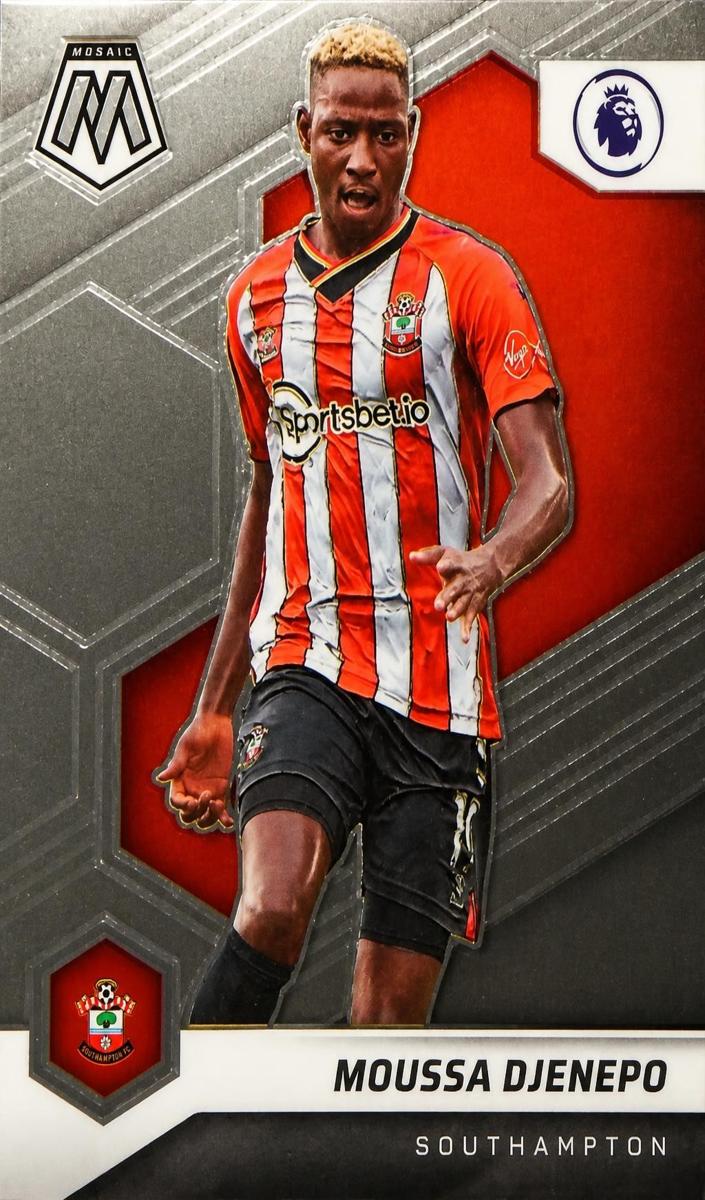 2021 Panini Mosaic Premier League Moussa Djenepo #157 card