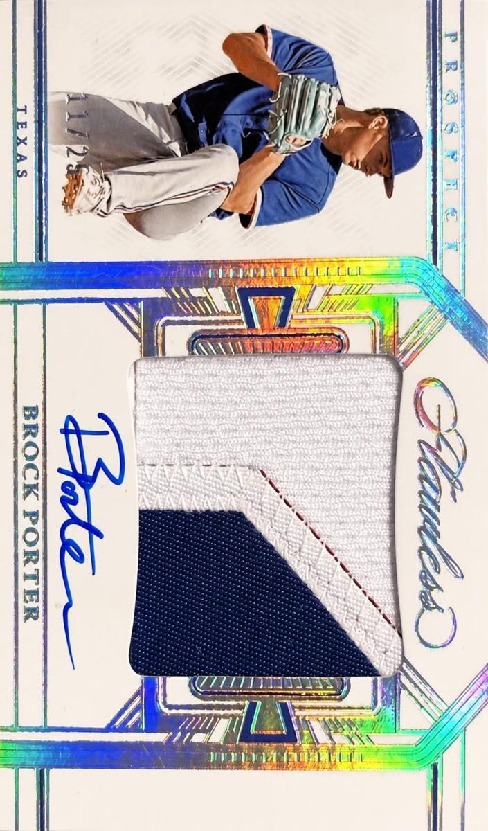 2024 Panini Flawless Brock Porter #PPA-BP card