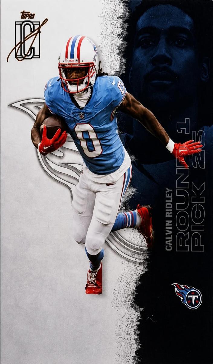 2025 Topps Signature Class Calvin Ridley #99 card