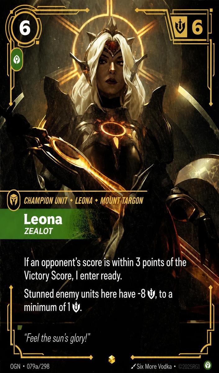 2025 Leona - Zealot [Alternate Art] #79a