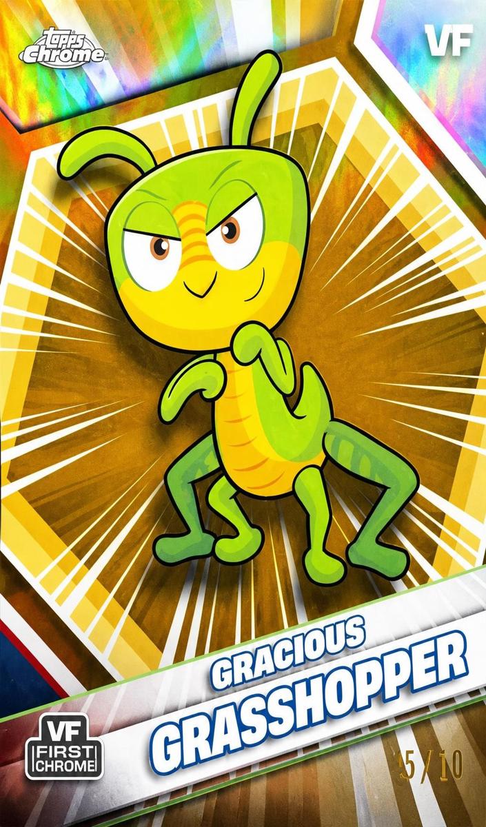2026 Gracious Grasshopper [Gold Refractor] #86