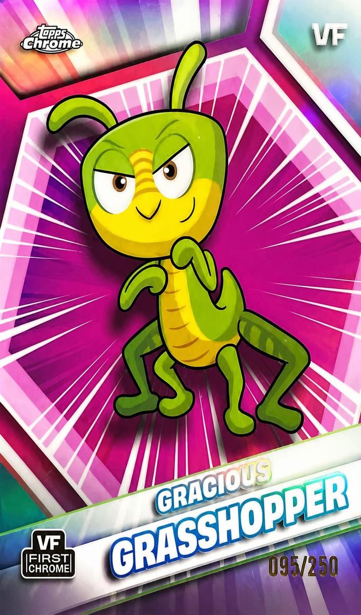 2026 Gracious Grasshopper [Pink Refractor] #86
