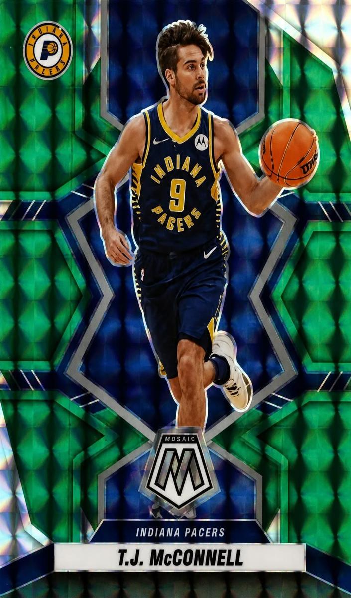 2021 Panini Mosaic T.J. McConnell #172 card