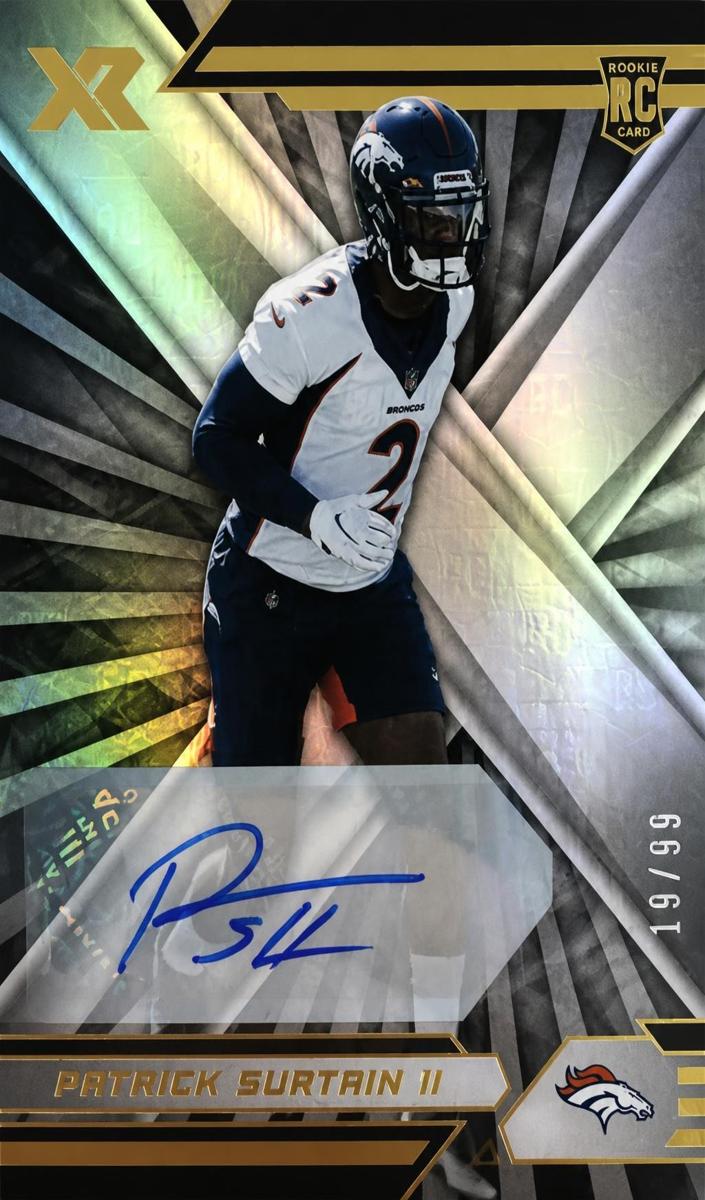 2021 Panini XR Patrick Surtain II #109 card