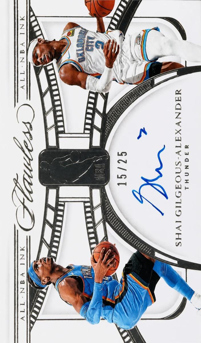 2023 Panini Flawless Shai Gilgeous-Alexander #ALL-SGA card