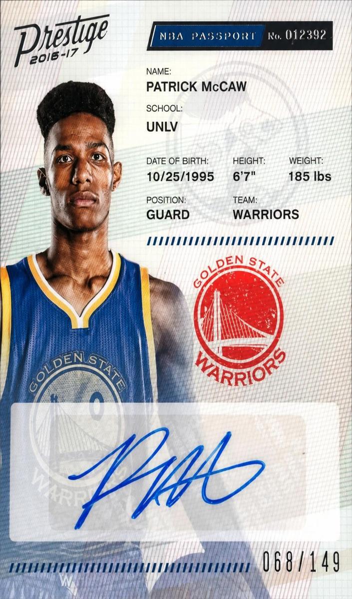 2016 Patrick McCaw #19