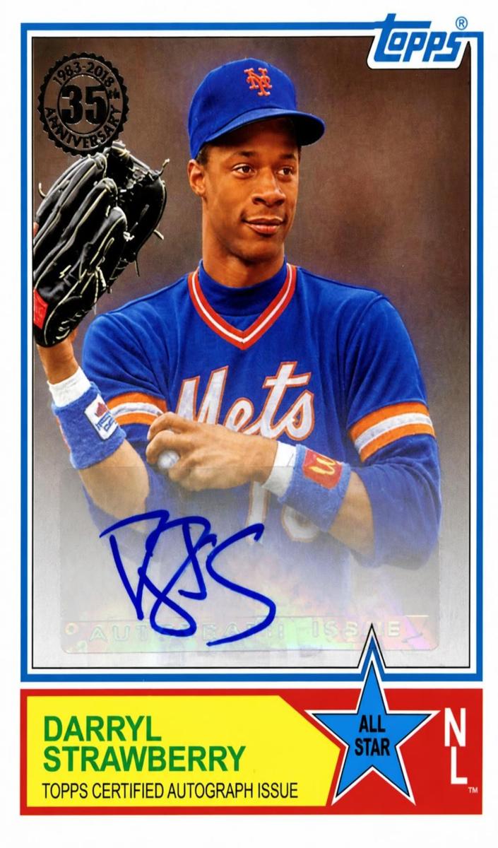 2018 Darryl Strawberry #83A-DS