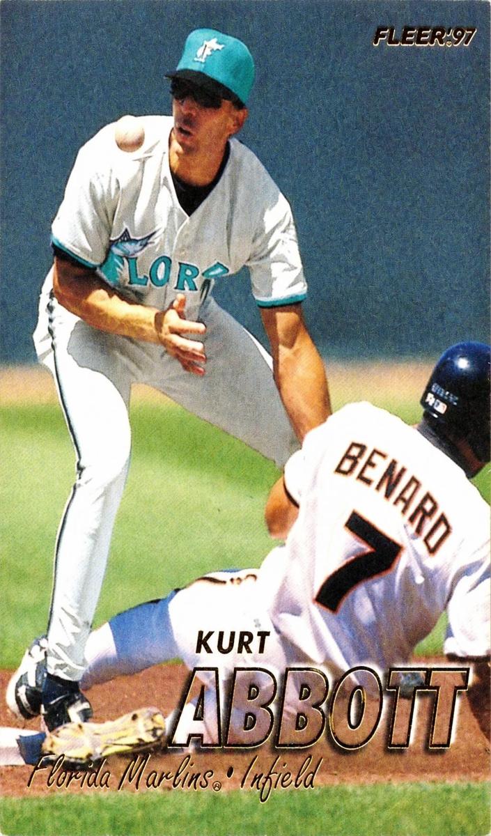 1997 Fleer Kurt Abbott #323 card