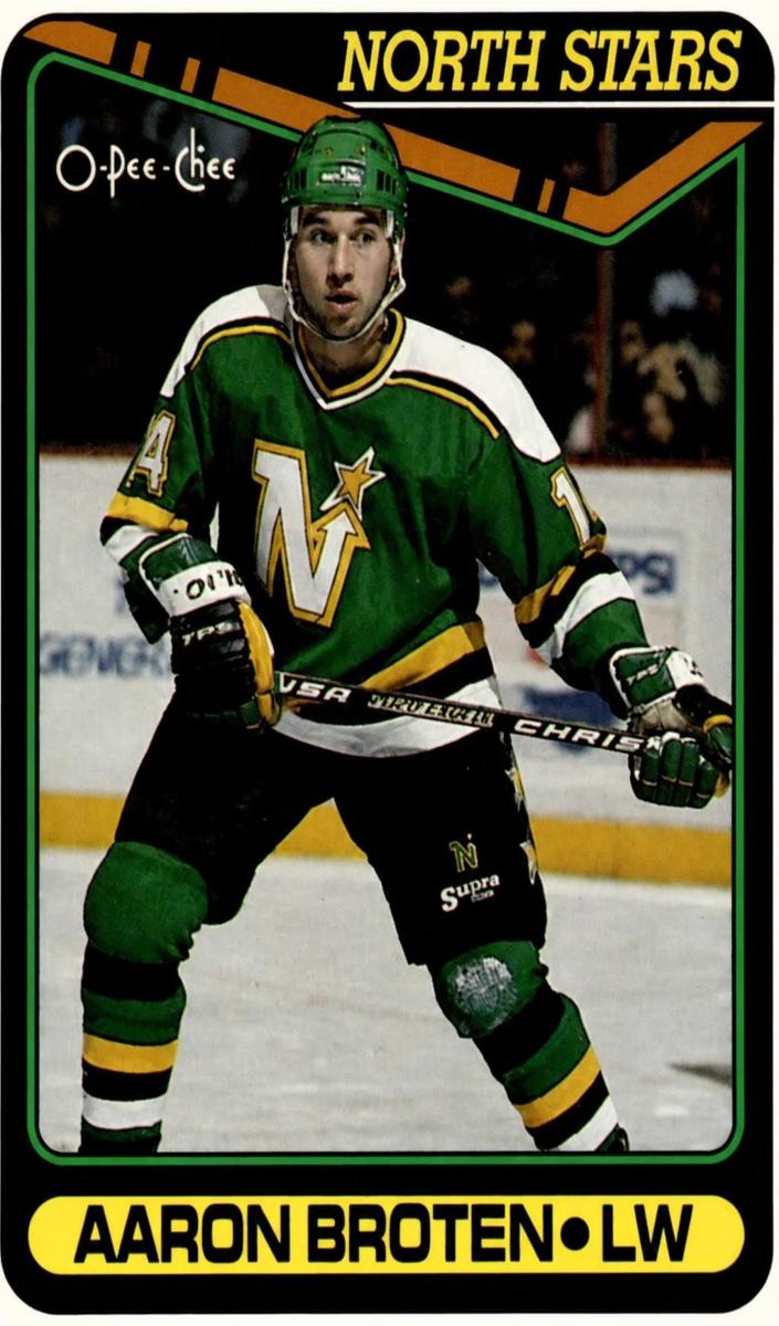 1990 Aaron Broten #118