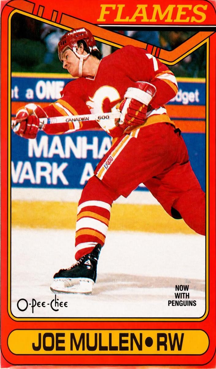 1990 O-Pee-Chee Joe Mullen #218 card