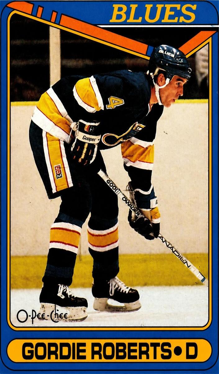 1990 Gordie Roberts #256