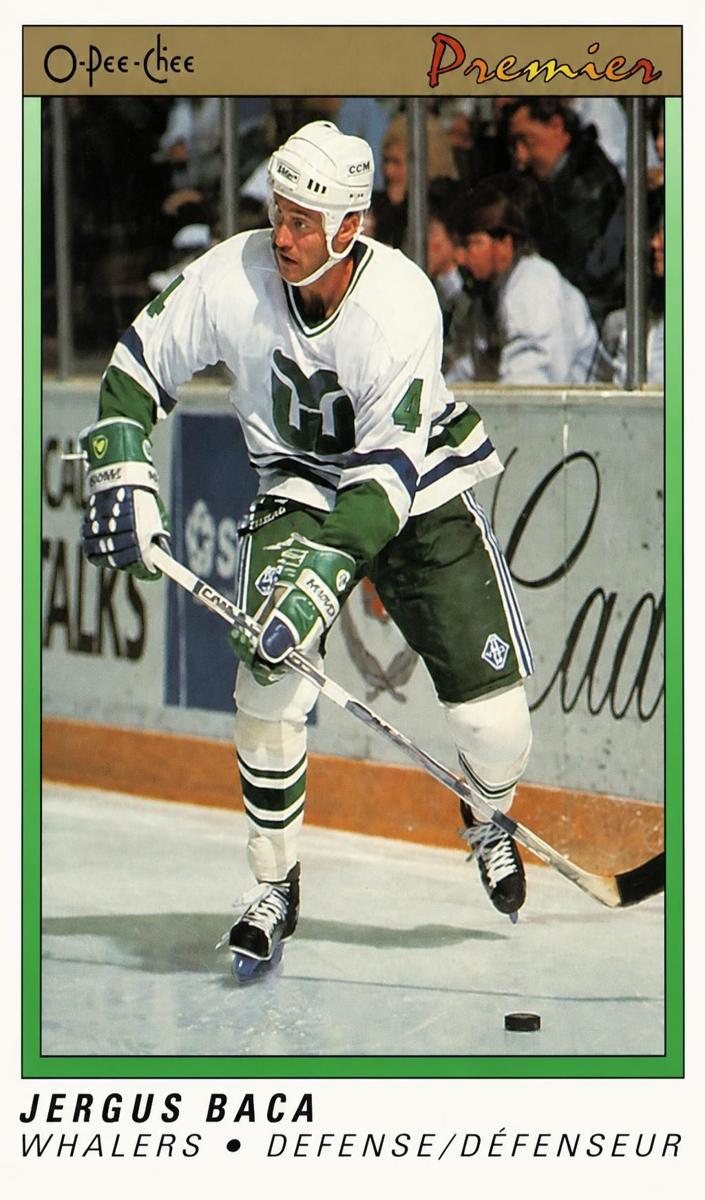1990 O-Pee-Chee Premier Jergus Baca #2 card