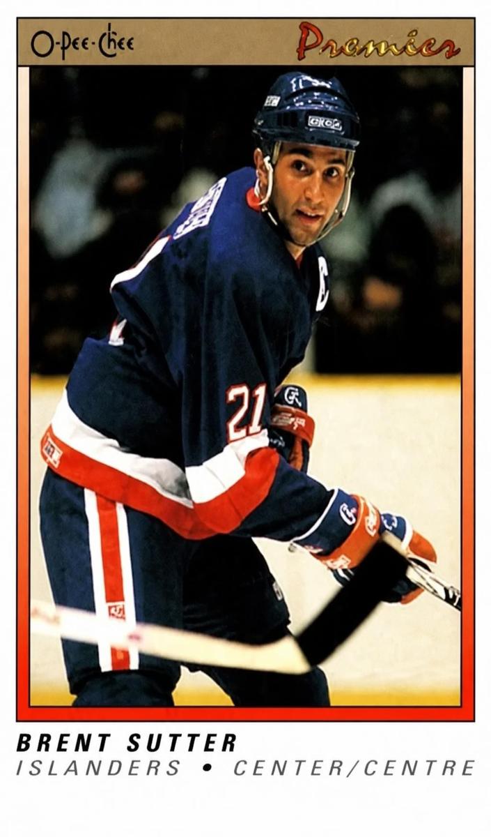 1990 Brent Sutter #115
