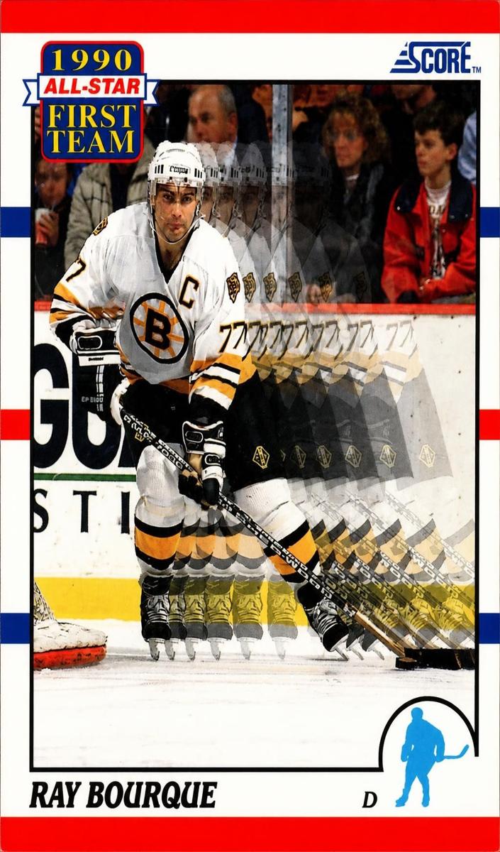 1990 Score Ray Bourque #313 card
