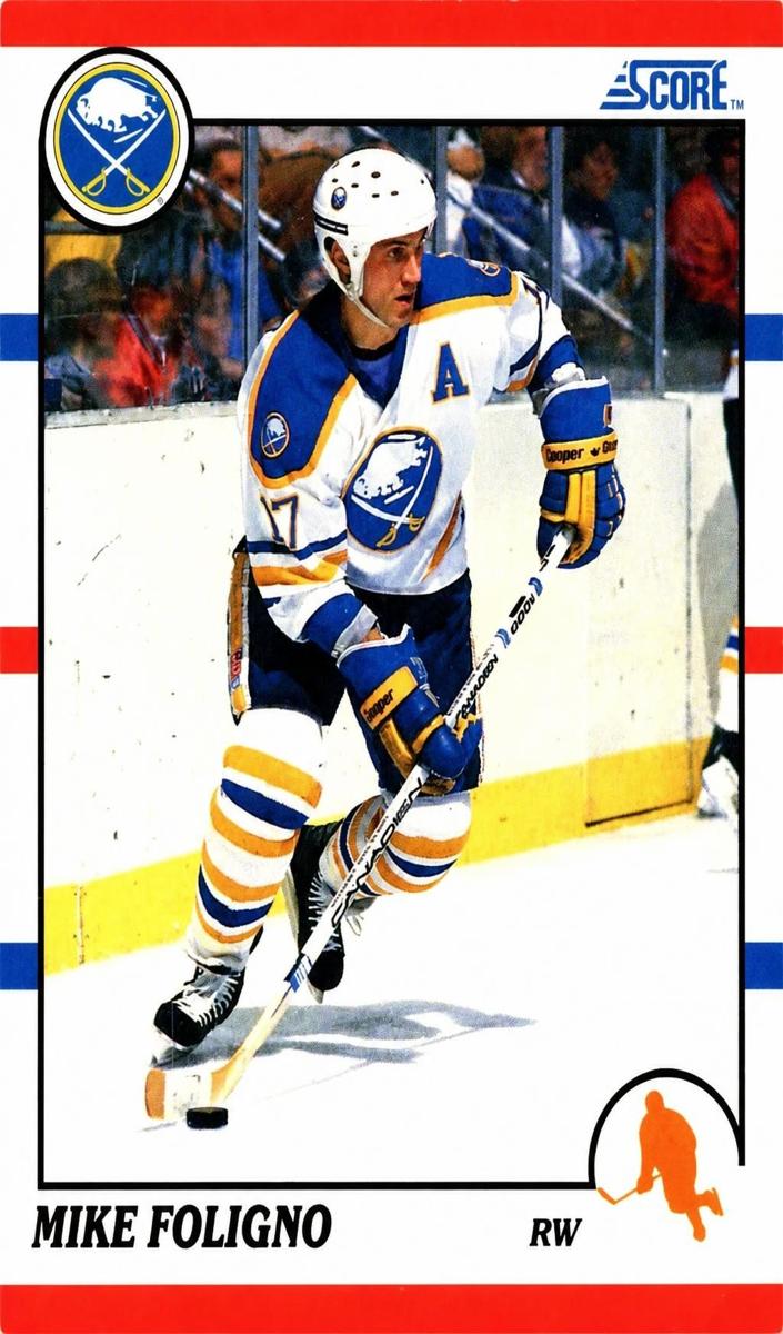 1990 Mike Foligno #133