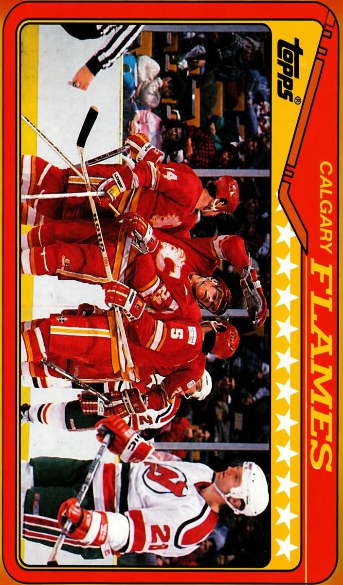 1990 Flames Team #38