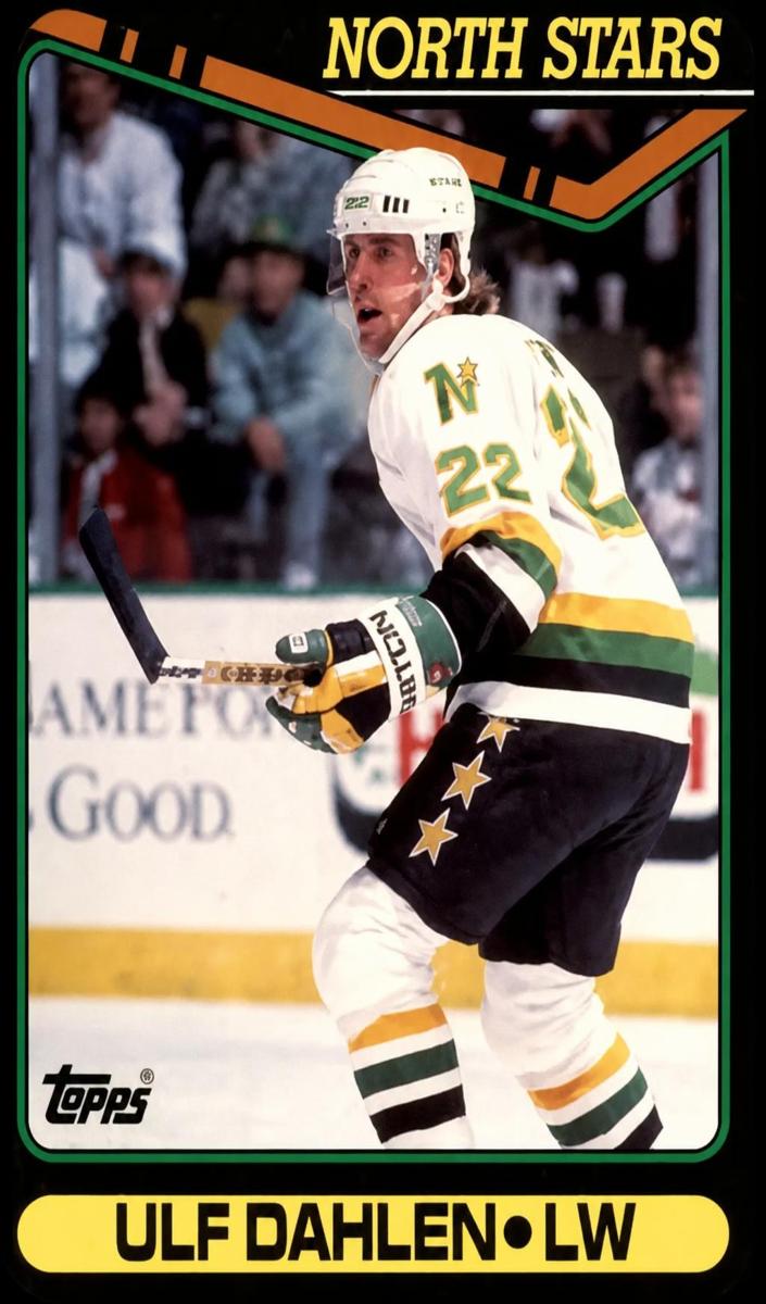1990 Topps Ulf Dahlen #12 card