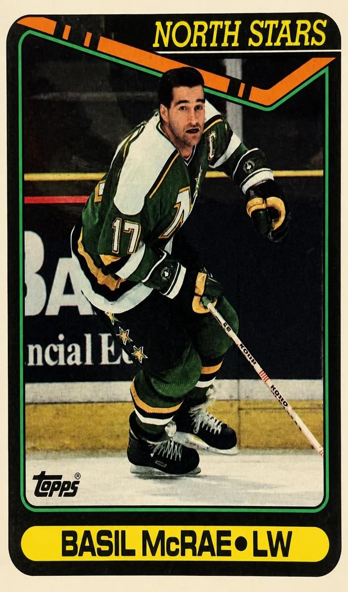 1990 Topps Basil McRae #151 card