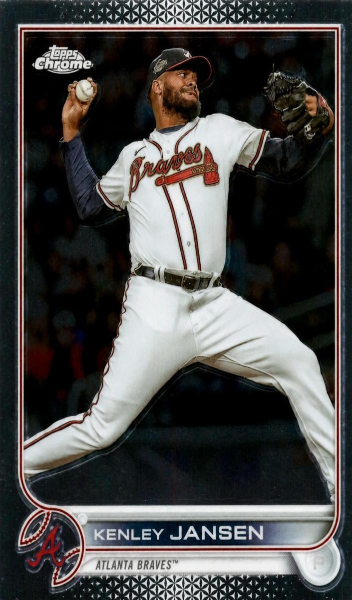 2022 Topps Chrome Update Kenley Jansen #USC166 card