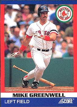 1991 Mike Greenwell #82