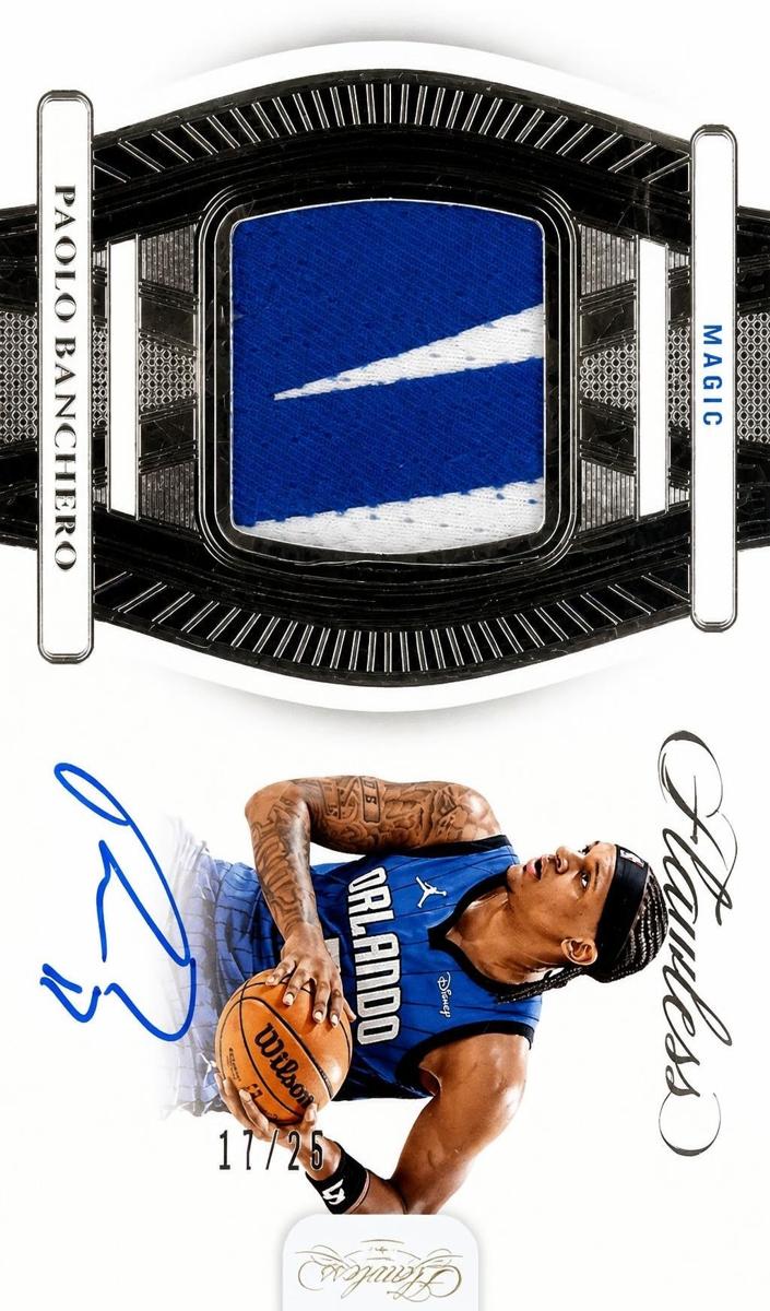 2023 Panini Flawless Paolo Banchero #FPA-PBO card