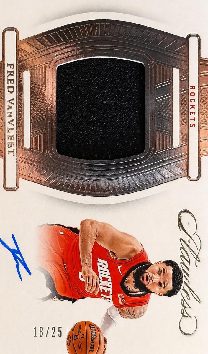 2023 Panini Flawless Fred VanVleet #FPA-FVV card