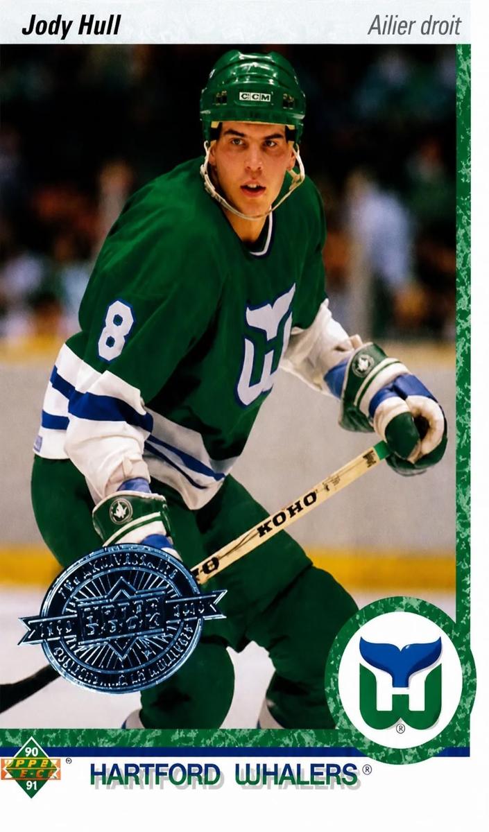 1990 Upper Deck Jody Hull #322 card