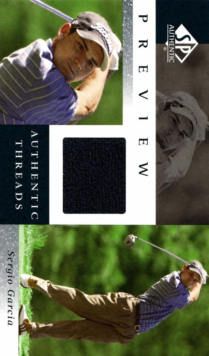 2001 Sergio Garcia #SG-AT