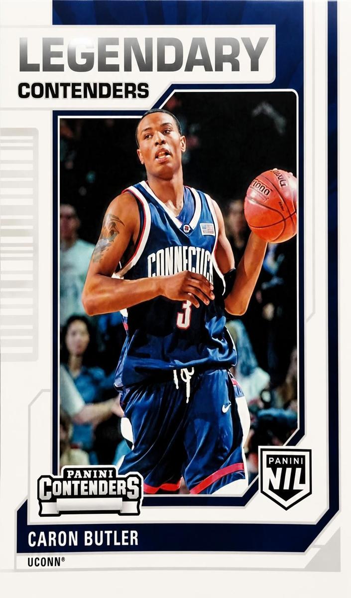 2024 Panini NIL University of Connecticut Caron Butler #46 card