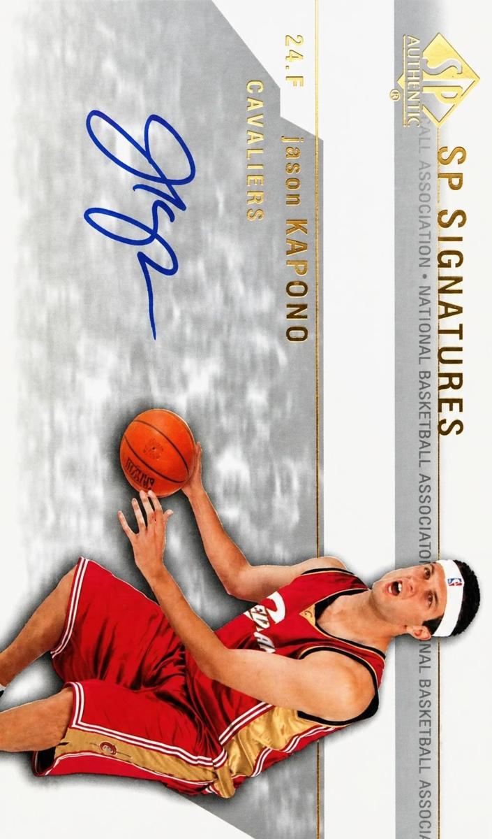2003 SP Authentic Jason Kapono #JO-A card