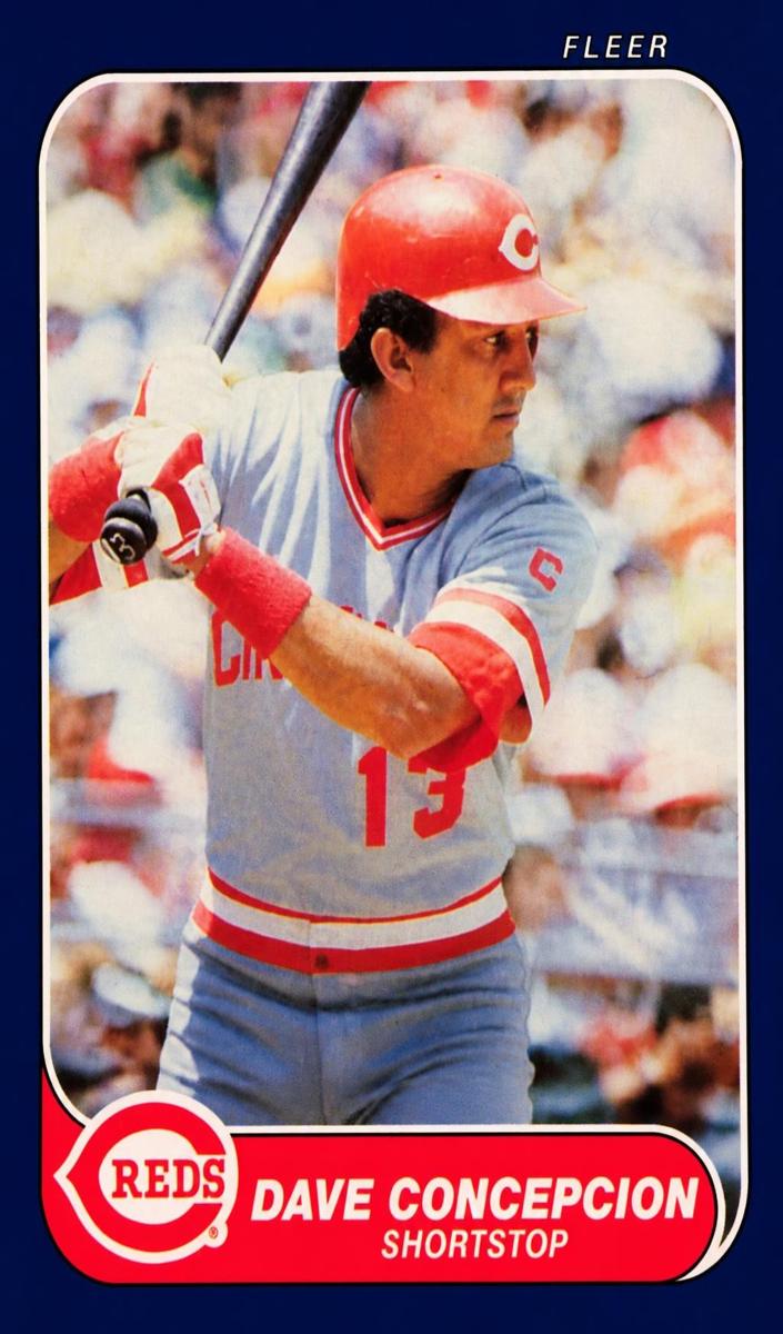 1986 Dave Concepcion #174
