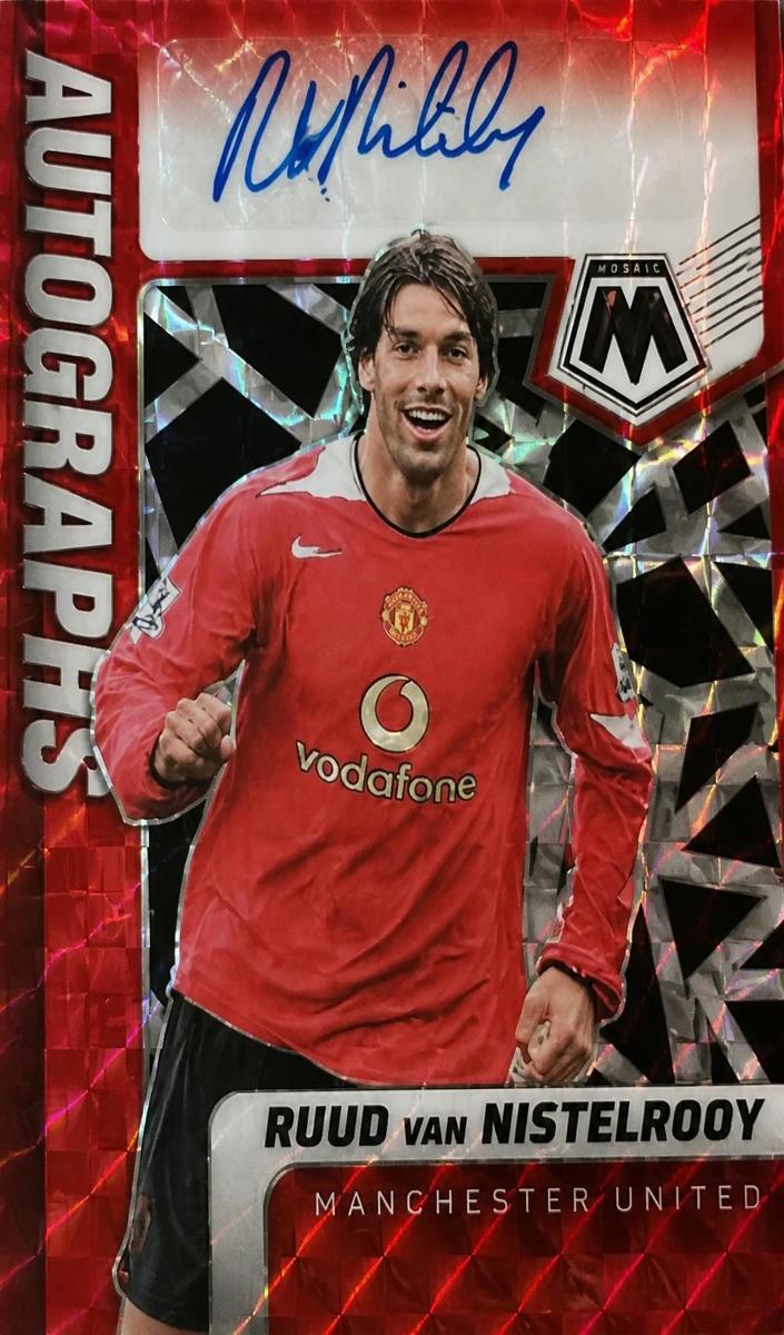 2021 Panini Mosaic Premier League Ruud van Nistelrooy #44 card