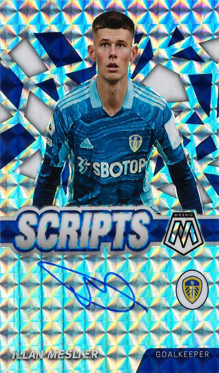 2021 Panini Mosaic Premier League Illan Meslier #18 card