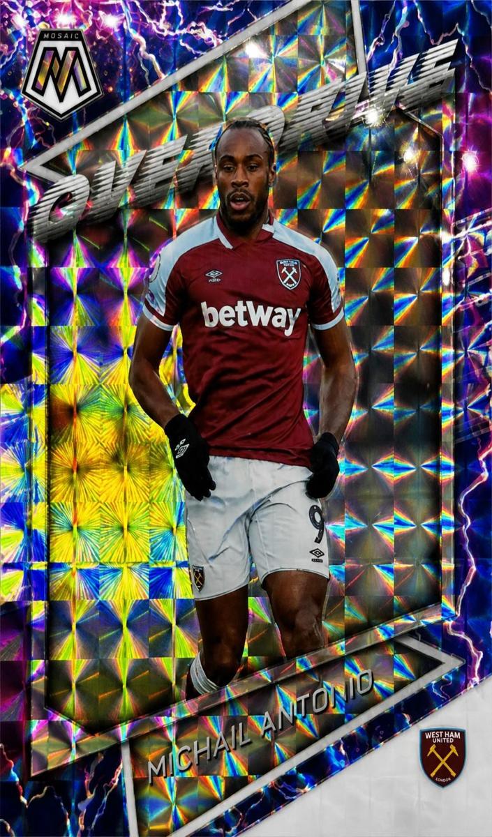 2021 Panini Mosaic Premier League Michail Antonio #9 card
