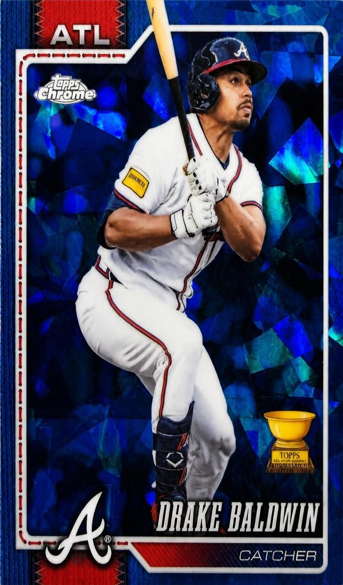 Drake Baldwin 2026 Topps Chrome Sapphire Baseball