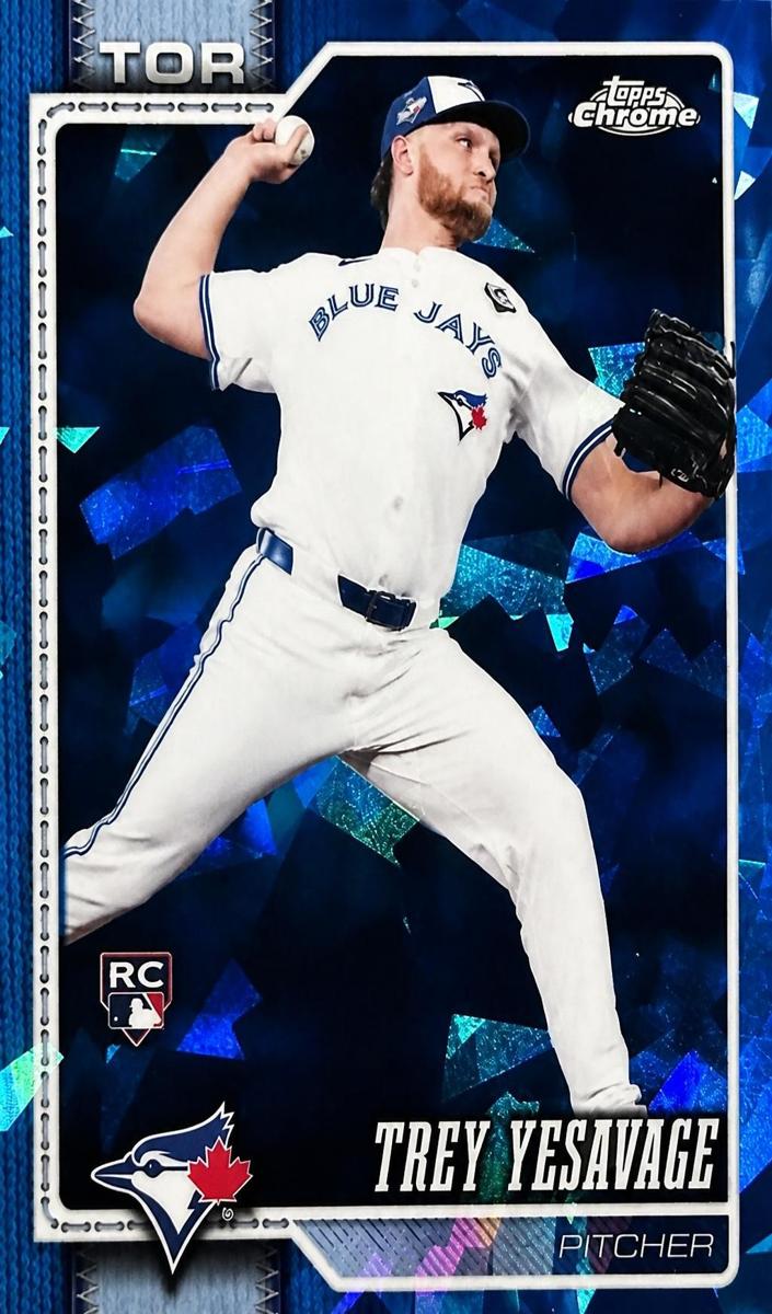 Trey Yesavage 2026 Topps Chrome Sapphire Baseball