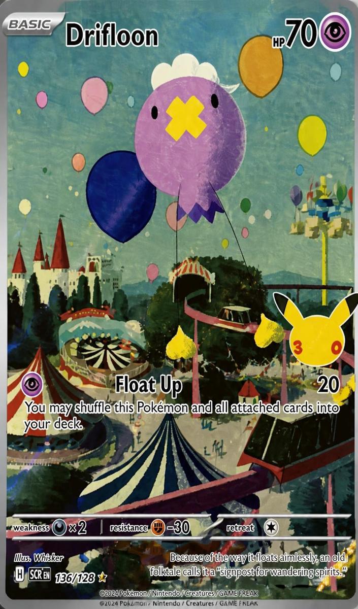 Drifloon 2026 Pokemon 30th Celebration
