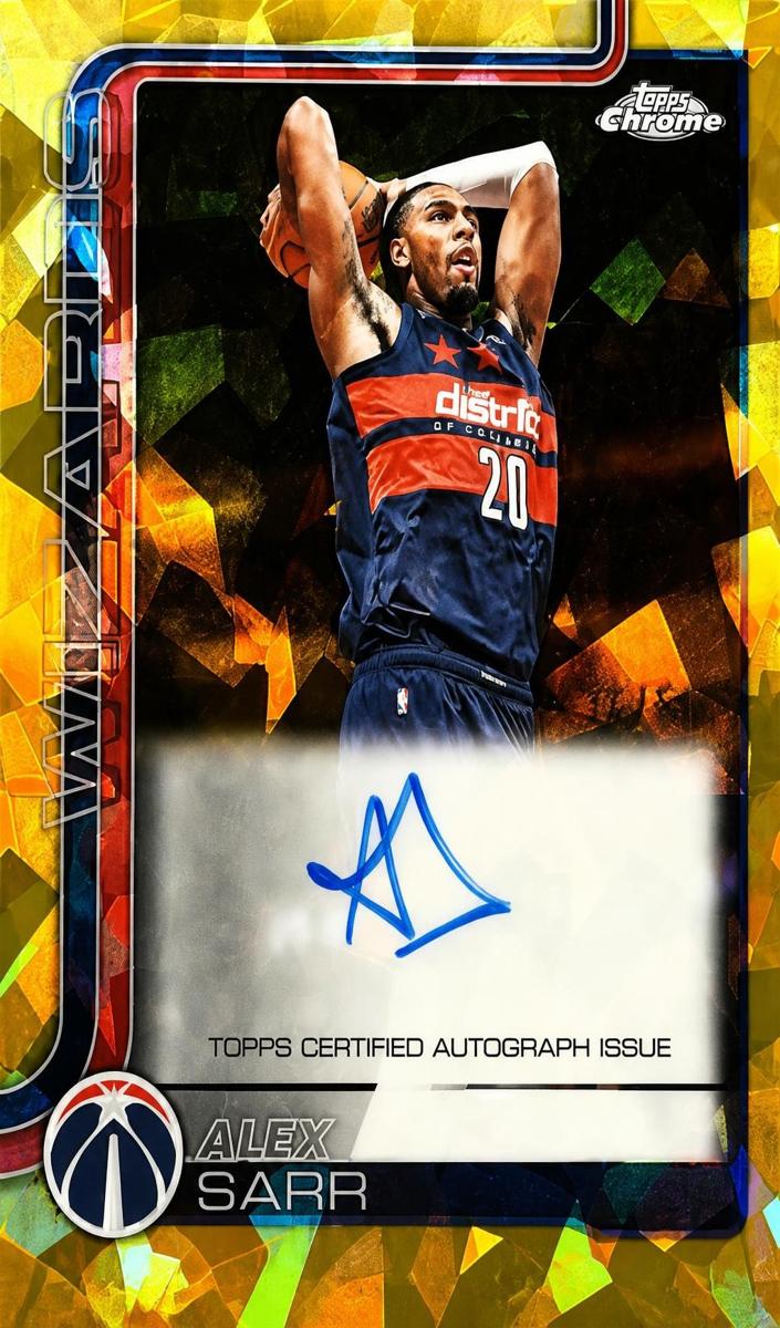 2025 Alex Sarr [Gold] #TCA-AS