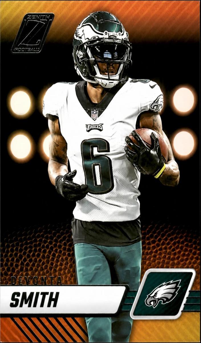 2023 Panini Zenith DeVonta Smith #81 card