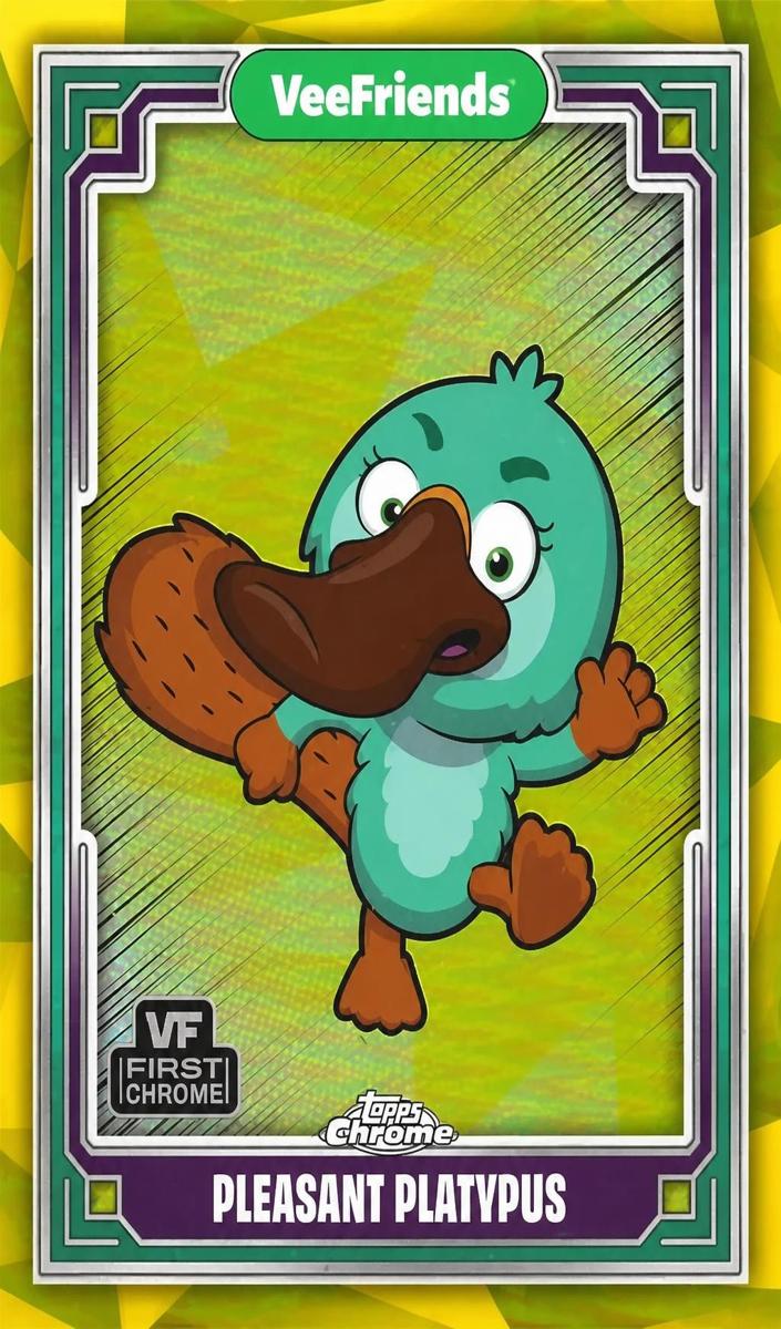 2025 Pleasant Platypus [Purple Refractor] #87