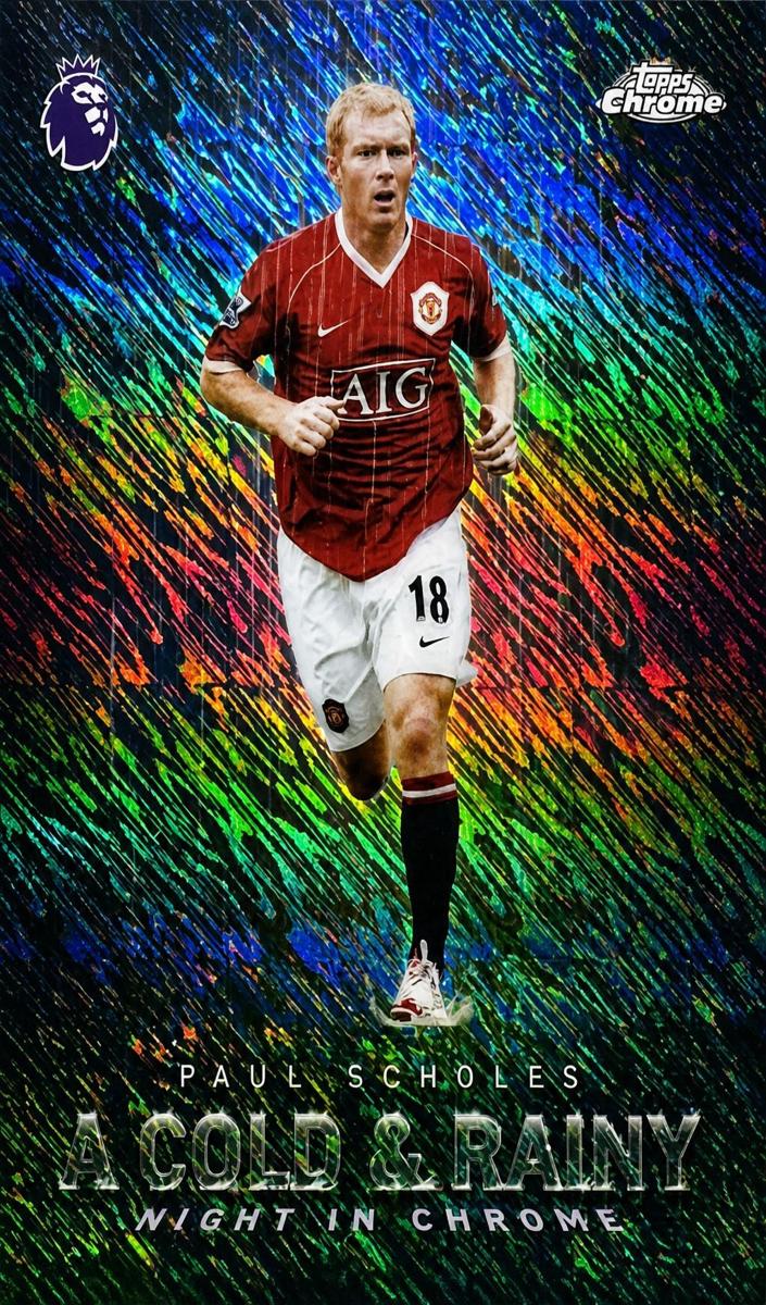 2026 Topps Chrome Premier League Paul Scholes #CRN-23 card