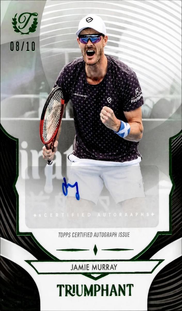 2025 Topps Triumphant Jamie Murray [Trophy Gold Foil] #69-A card