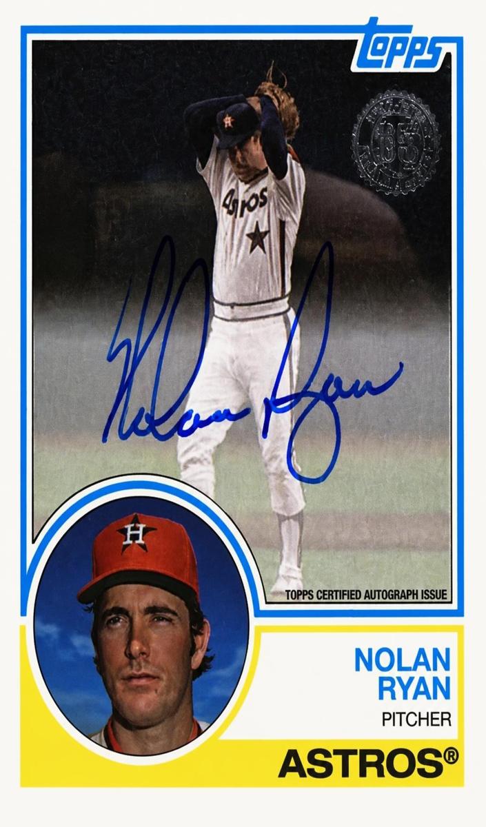 2018 Nolan Ryan #83A-NR