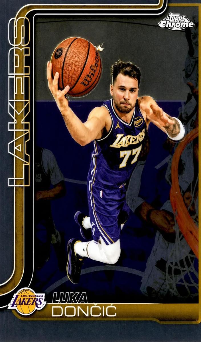 Luka Doncic - 2025 Topps Chrome Update Basketball