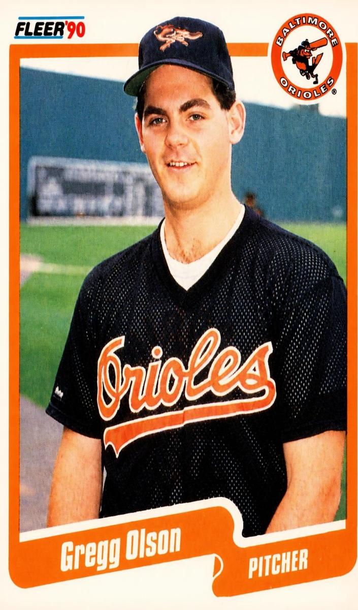1990 Gregg Olson #184