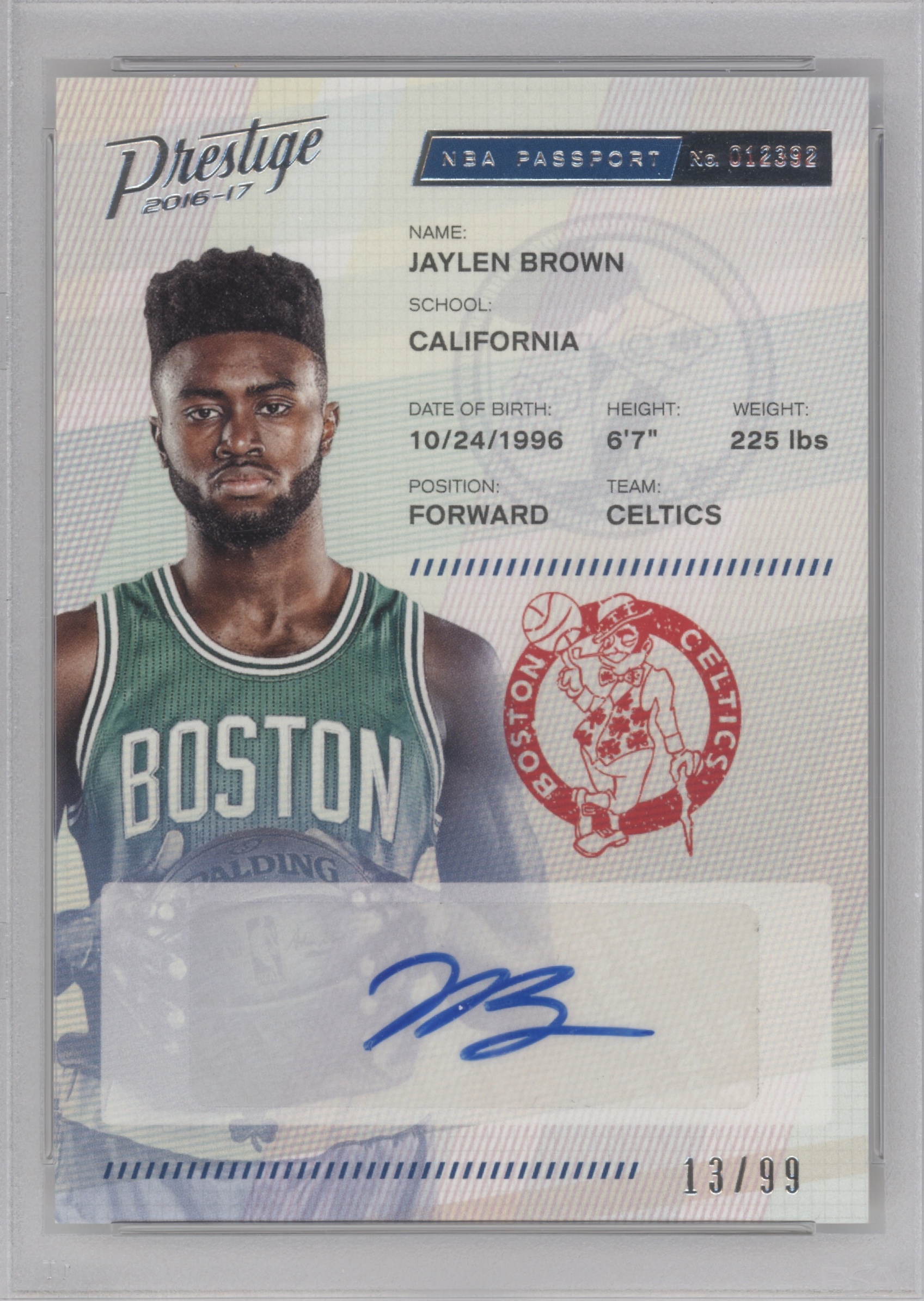 2016 Jaylen Brown #10